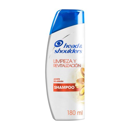 Shampoo Head And Shoulders Aceite De Argán Shampoo 180 Ml