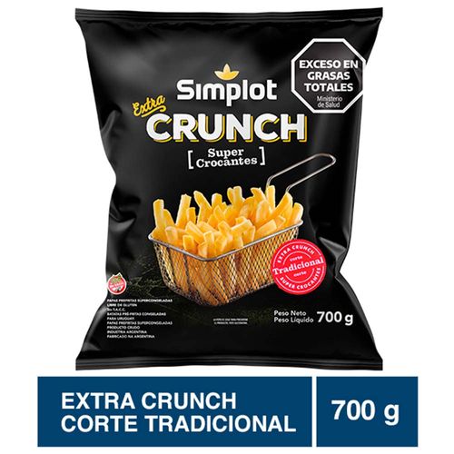 Papas Simplot Extra Crunch Corte Tradicional 700 Gr