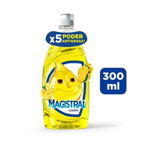 Detergente Líquido Magistral Limón Ultra 300 Ml