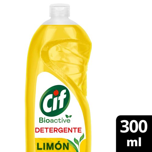 Lavavajilla Cif Bioactive Limon 300ml