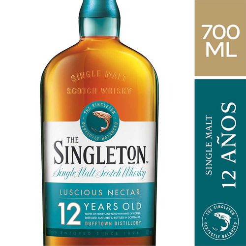 Whisky Singleton Single Malt Scotch 12 Años 700 Ml