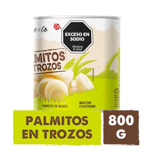 Palmitos En Trozos Cuisine-co 500 Gr