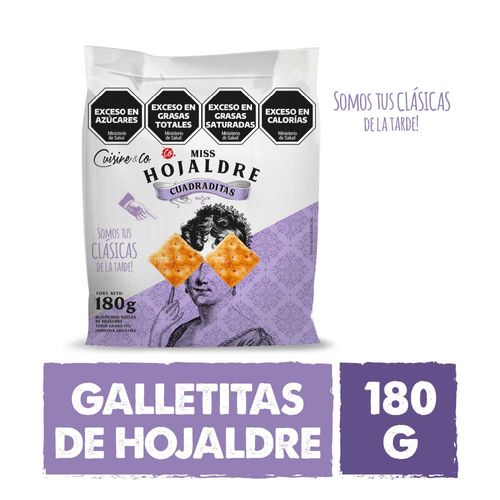 Miss Hojaldre Cuadraditas Cuisine And Co 180 Gr