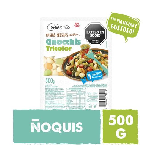 Noquis Tricolor Cuisine & Co X 500 Gr