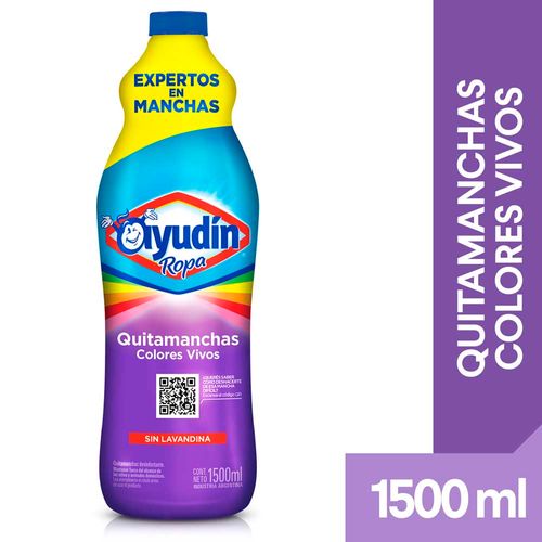 Quitamanchas Ayudín Colores Vivos 1500 Ml