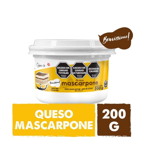 Queso Mascarpone Cuisine & Co 200gr