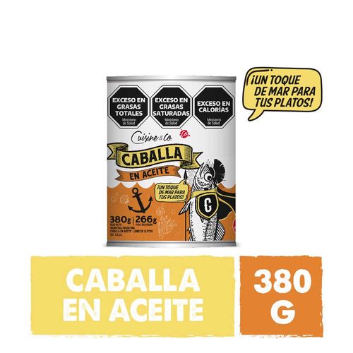 Caballa En Aceite Cuisine-co 380 Gr