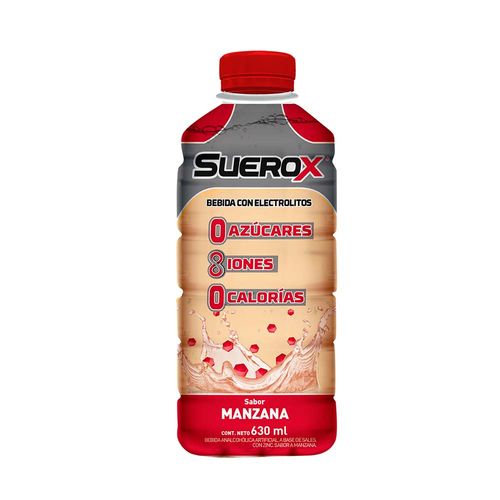 Bebida Isotónica Suerox Manzana Botella 630 Ml