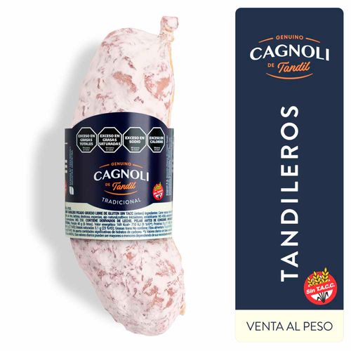 Salamin Cagnoli Picado Grueso Pieza 1 Kg