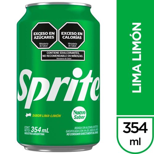 Gaseosa Sprite Lima-limón 354 Ml