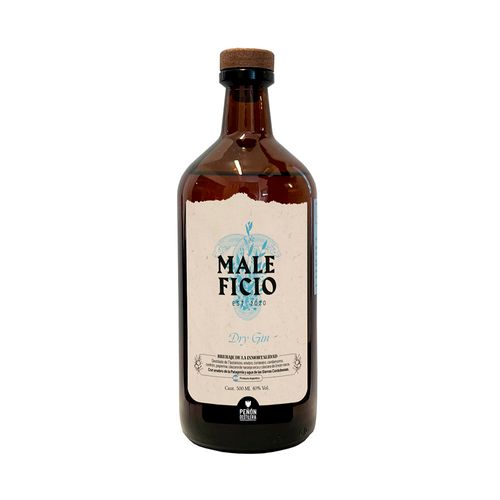 Gin Maleficio Dry Bot 500 Ml