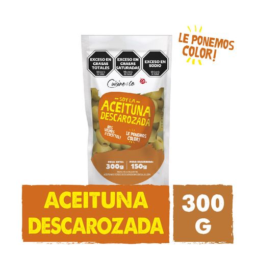 Aceitunas Descarozadas 300 Grs Cuisine & Co