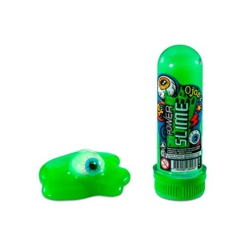 Power Slime con Ojos en Caja Exhibidora Chikitoys