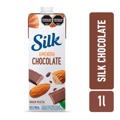 Bebida A Base De Almendra Silk Chocolate 1lt