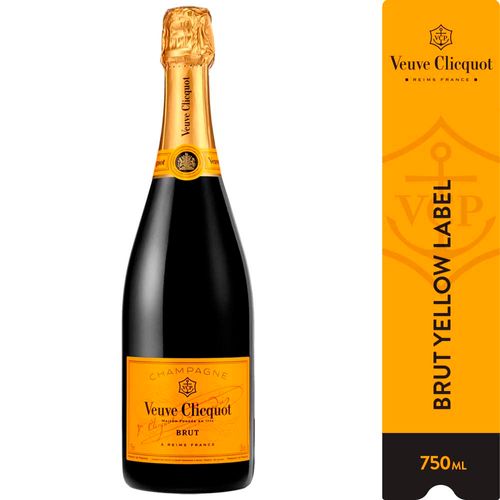Champaña Veuve Clicquot Brut 750 Cc