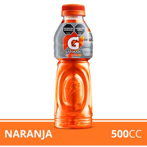 Isotónica Gatorade Naranja Botella 500mlx1