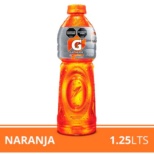 Bebida Isotónica Gatorade Naranja Botella 1.25 L