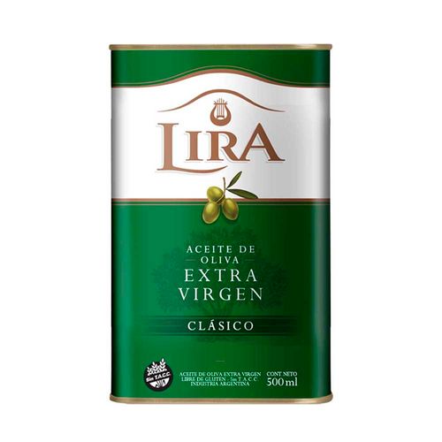 Aceite Extra Virgen Clasico Lira 500 Ml