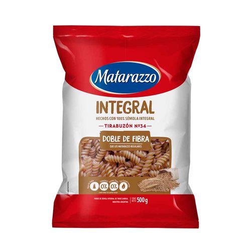 Fideos Matarazzo Tirabuzón In N34 X500g