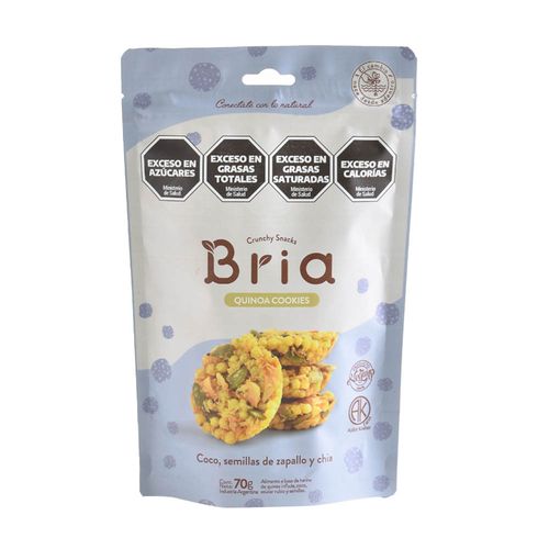 Snack Coco, Semillas De Zapallo Y Chia Bria 70 Gr