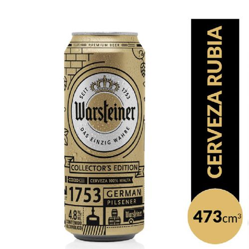 Cerveza Warsteiner Edición Limitada 473 Ml