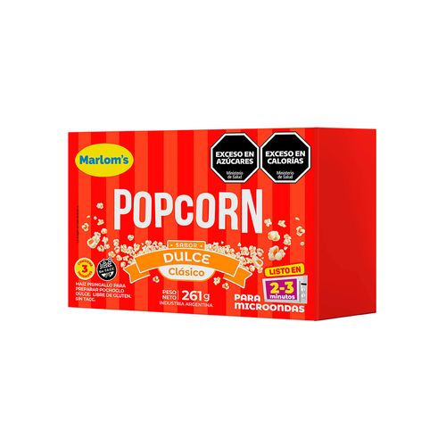 Popcorn Dulce X 261g Marloms