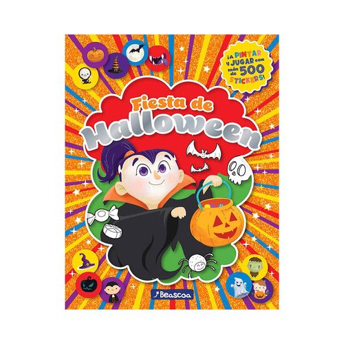Libro Halloween-fiesta De Stickers Prh