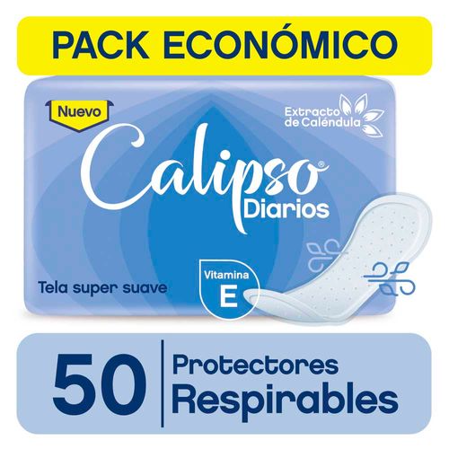 Protector Diario Calipso Respirable  X50