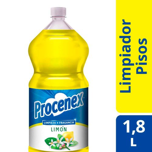 Procenex Limpiador Líquido Para Pisos Limón 1.8l