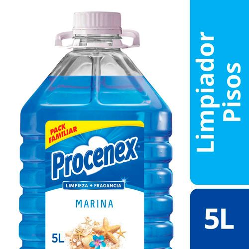 Limpiador Líquido Procenex Pisos Marina 5l