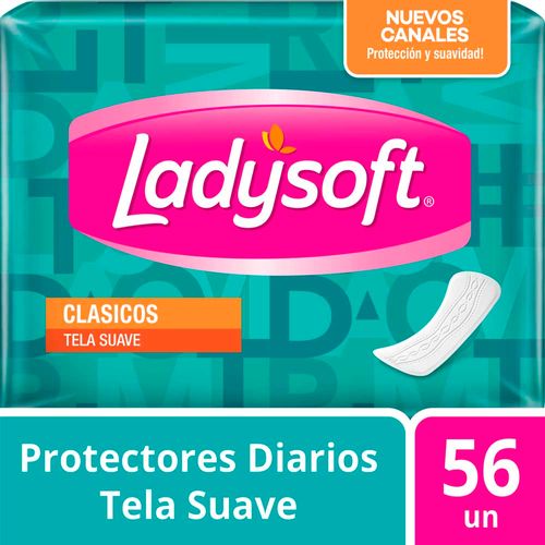 Protectores Diarios Ladysoft Clasico X56 Un