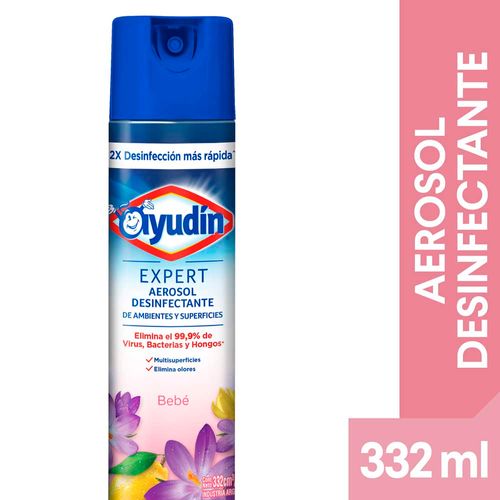 Aerosol Desinfectante Ayudin Expert Bebe 332 Ml