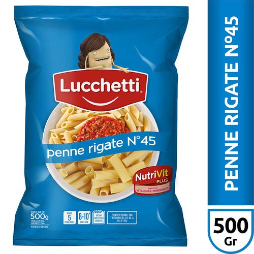 Fideos Lucchetti  Penne Rigatex500g