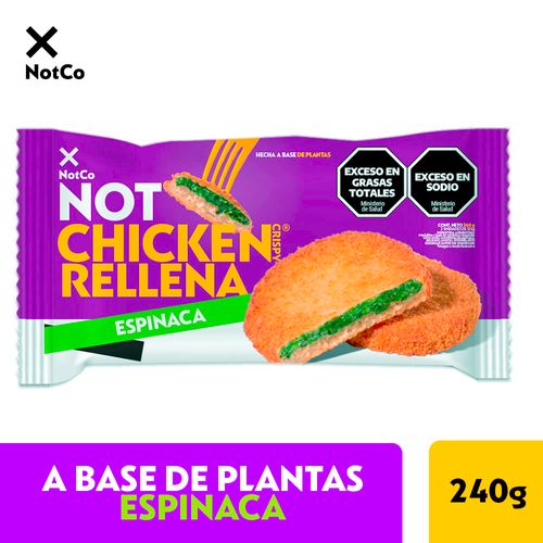 Notchicken Crispy Rellena Espinaca 240 Gr