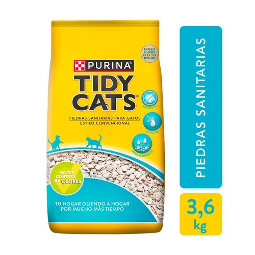 Piedras Sanitarias Tidy Cats X3,6kg