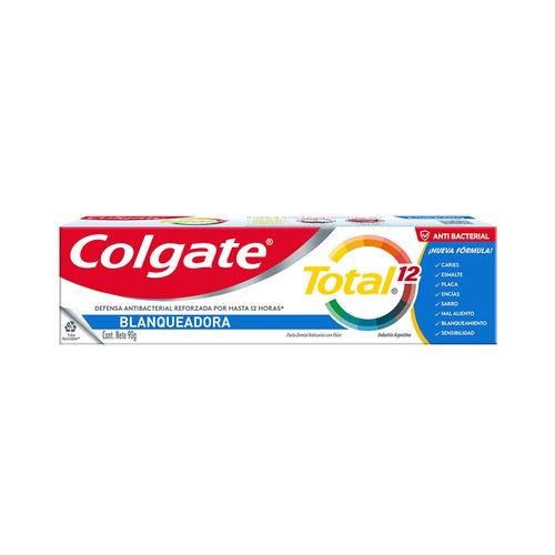 Pasta Dental Colgate Total 12 Blanq 90g