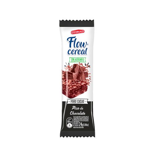 Barra Flow Cereal Puro Cacao X24g