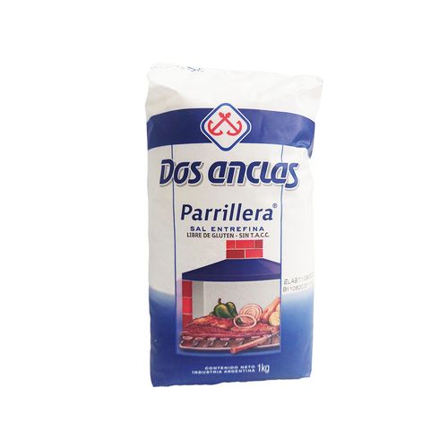 Sal Entrefina Dos Anclas 1kg