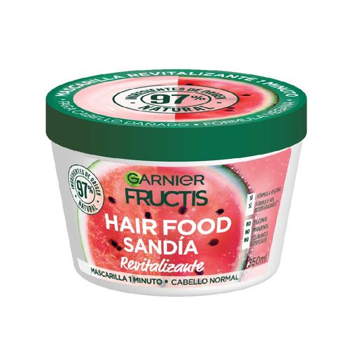 Mascarilla Fructis Hair Food Sandia 350 Ml