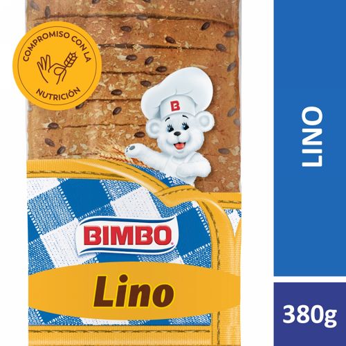 Pan Con Lino Bimbo 380 Gr