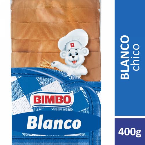 Pan Blanco Bimbo 400 Gr