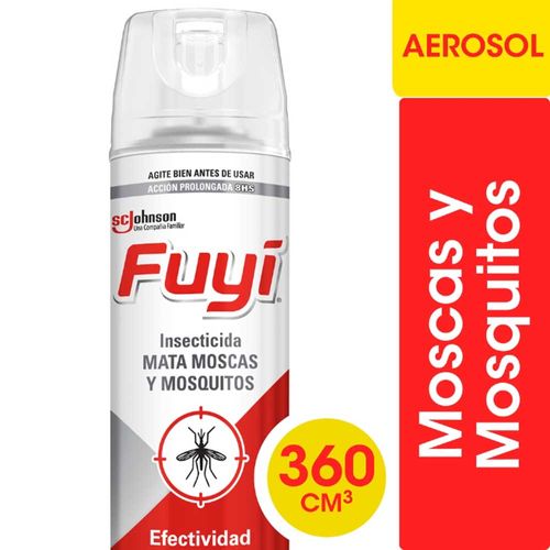 Insecticida Fuyí Mata Moscas Y Mosquitos Aerosol 360ml