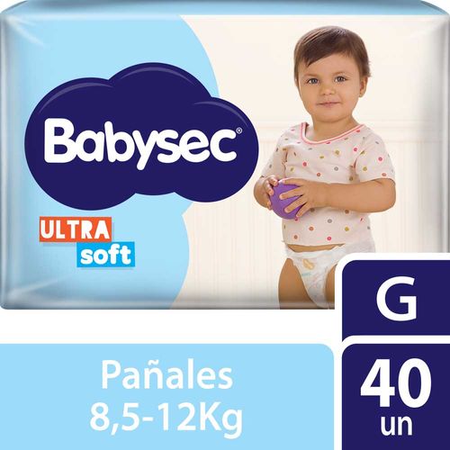 Pañales Babysec Ultrasoft G40/4