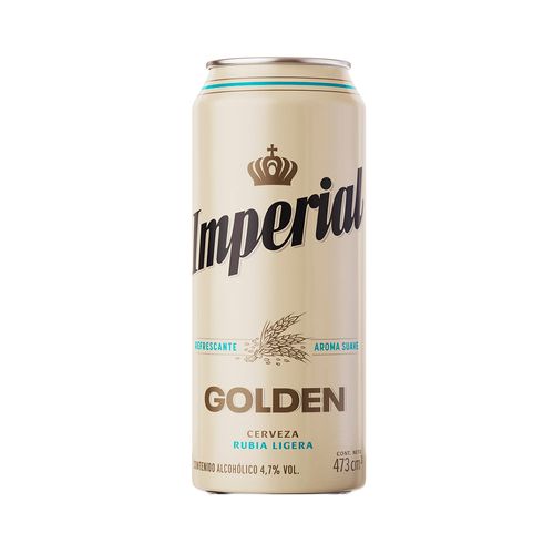 Cerveza Imperial Golden Ligera 473cc