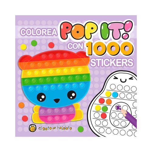 Libro Pop It Osito - 1000 Stickers Guadal