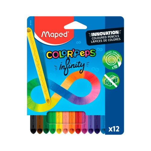 Lapices De Colores Maped  Infinity X12 U