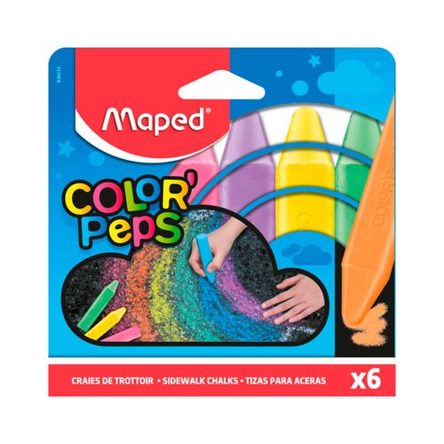 Tizas Color Acera X6  Maped