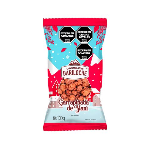 Garrapiñadas Bariloche De Mani Seleccionado Bolsa 120 Gr