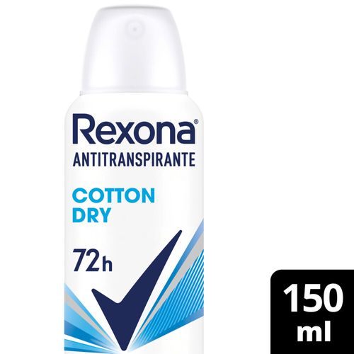 Desodorante Rexona Cotton Dry Women 150 Ml