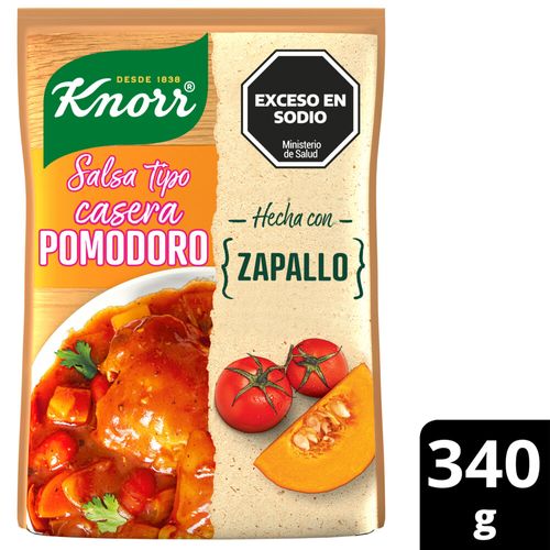 Salsa Pomodoro Con Zapallo Knorr 340 G